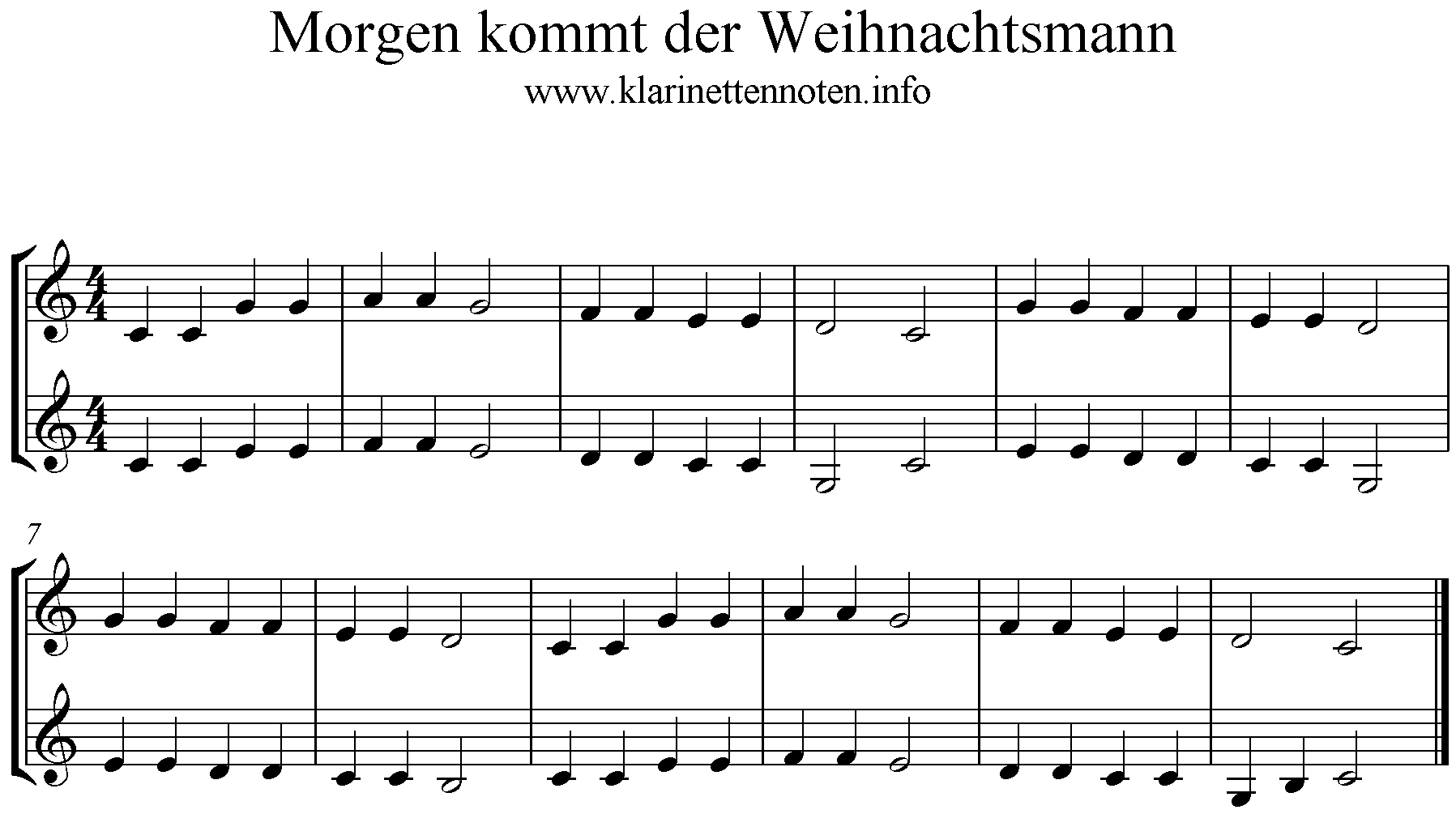 Morgen kommt der weihnachtsmann