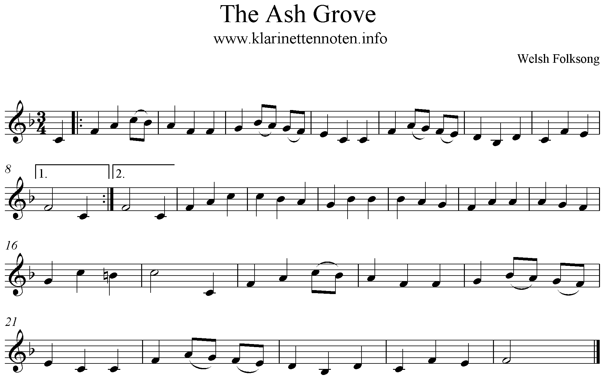 The Ash Grove-kl