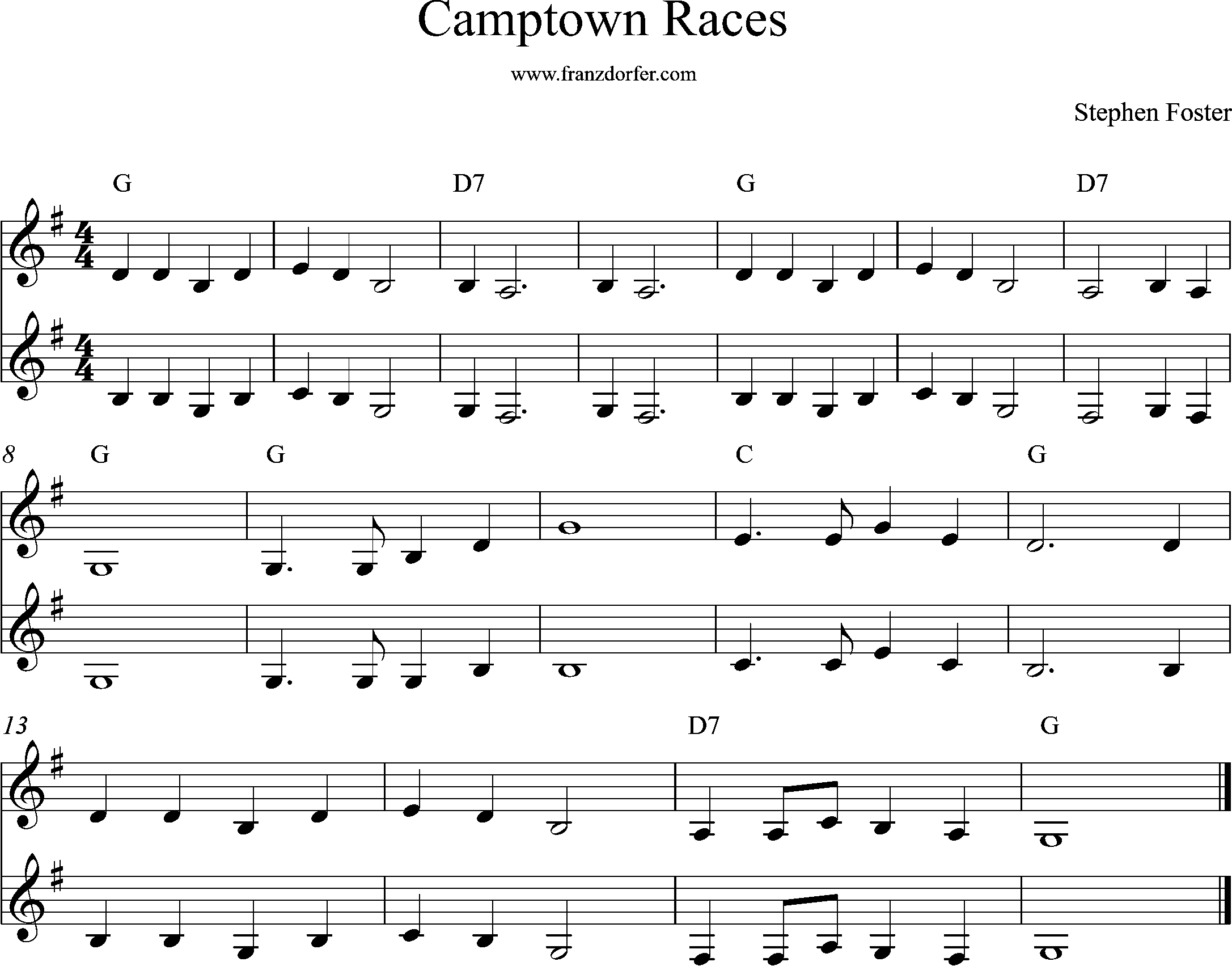 Camptown Races