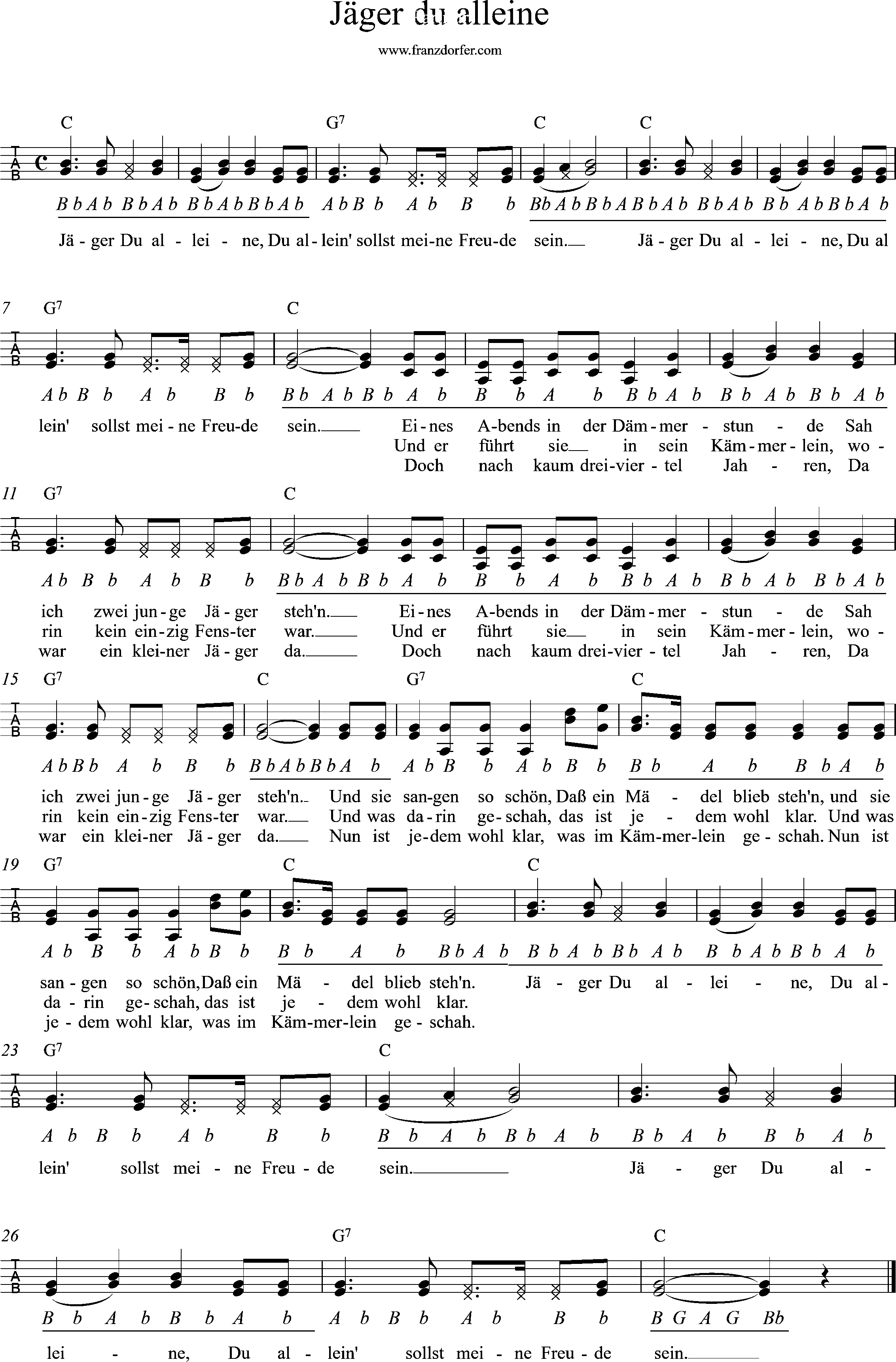 Griffschrift, steirische harmonikja