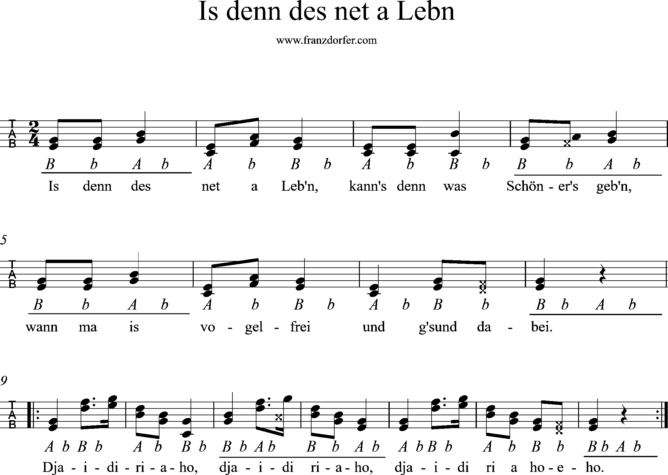 griffschrift, is den des , net a leb'n