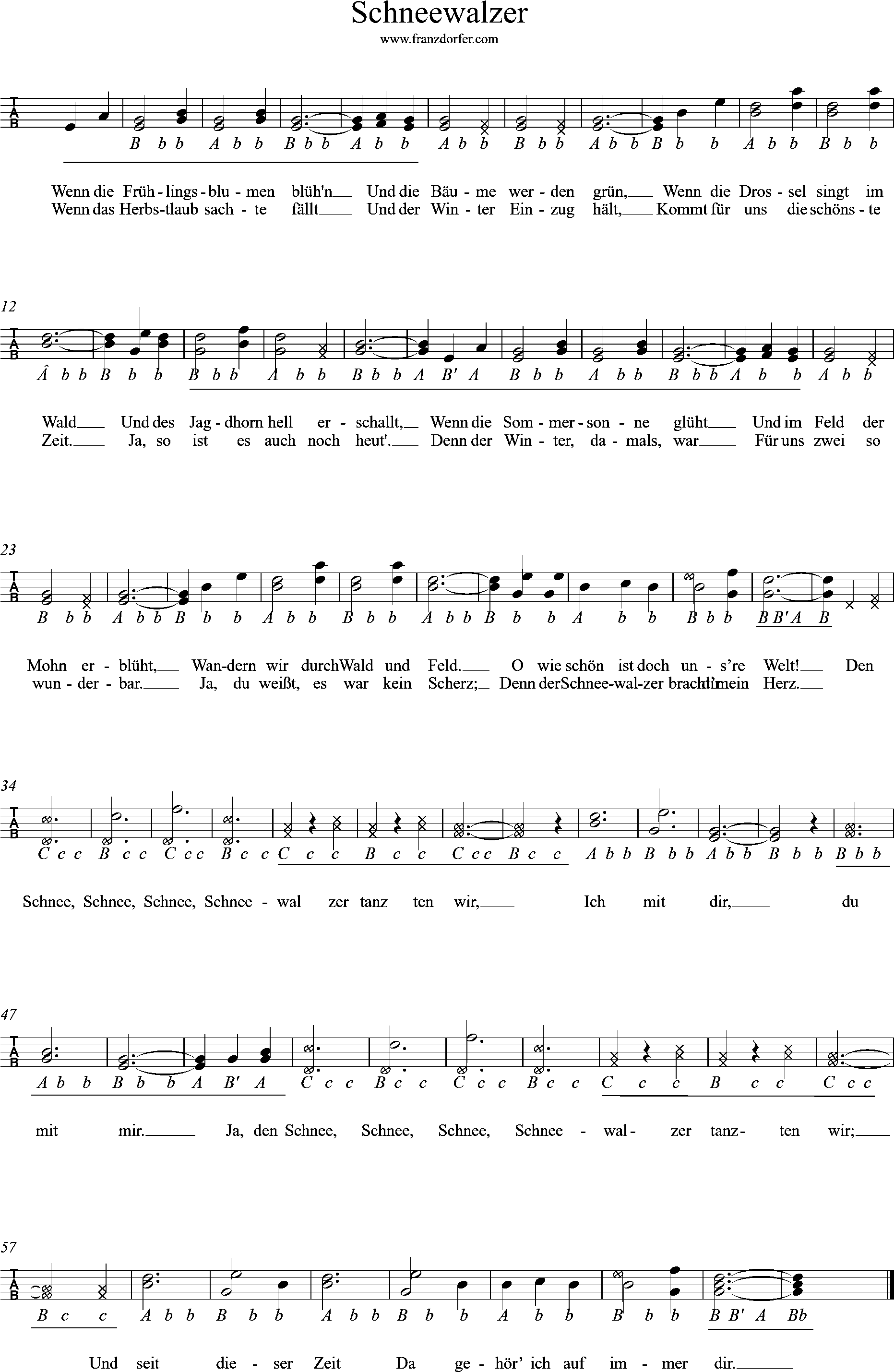 Schneewalzer-griffschrift1.png Steirische lernen- Schneewalzer, griffschrift